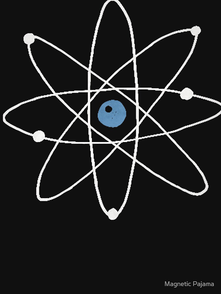 atomic theory - science of the atom - retro nerdy by MagneticMama