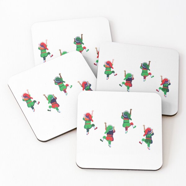 Item preview, Funny Christmas Climbing Elves Group designed and sold by KeenCreative.