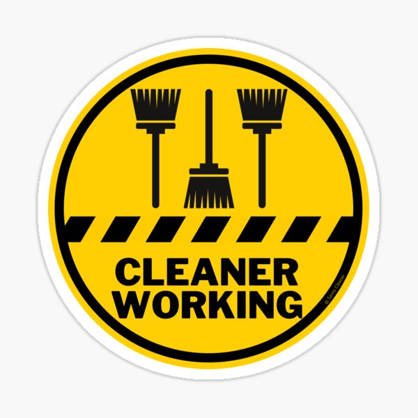 Item preview, Cleaner Working Cleaning Crew Housekeeping Humor designed and sold by SavvyCleaner.