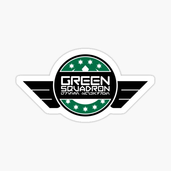 Vista previa del artículo con la obra «Logotipo del Escuadrón Verde», diseñado y vendido por DS-181-3.