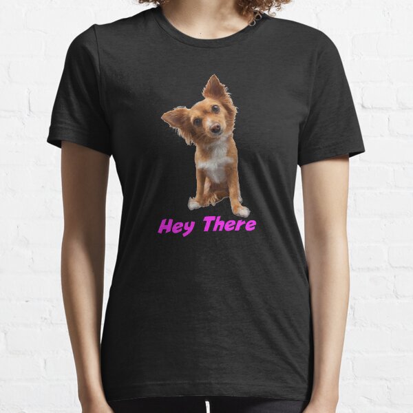 Foxy Fox Terrier bar shirt (dark apparel) Essential T-Shirt
