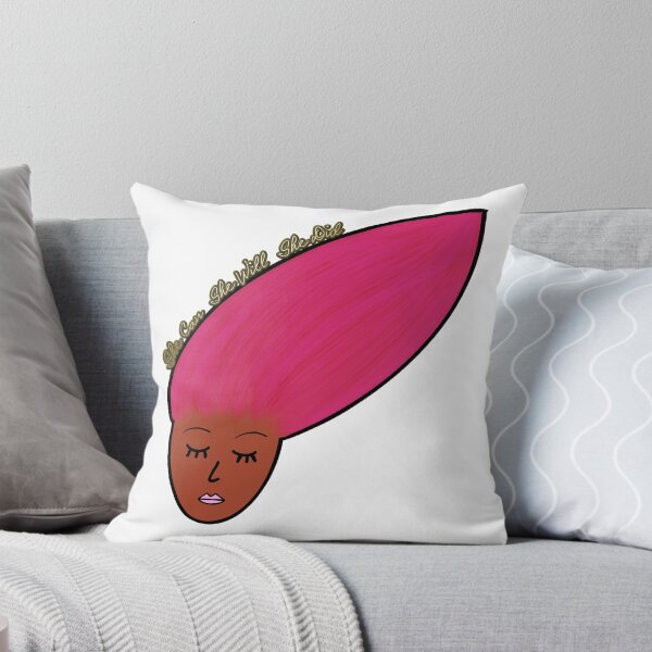 Aperçu de l'œuvre Elle peut. Elle va. Elle l'a fait. (Skin Tone 2, rose) créée et vendue par Shannon McRoberts.