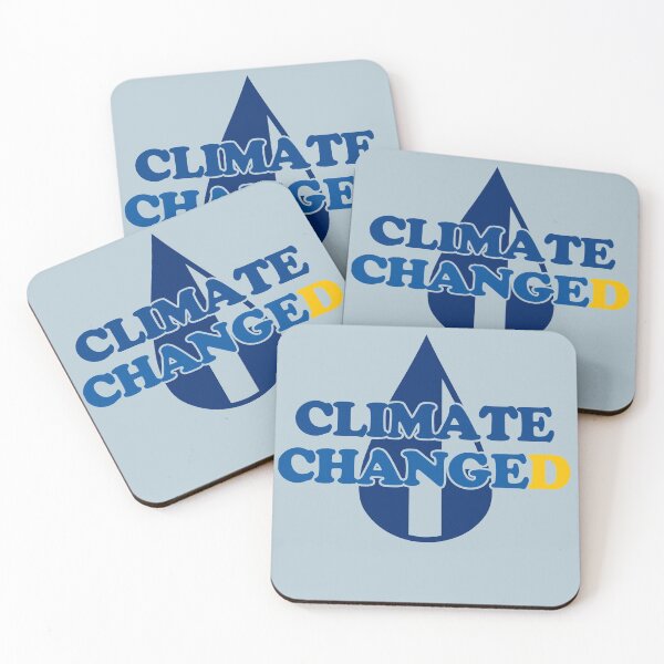Item preview, Climate Changed Big Water Drop Yellow D designed and sold by Chubuter.