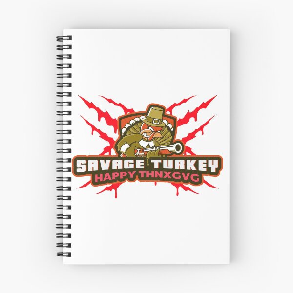 Item preview, SAVAGE THANKSGIVING TURKEY designed and sold by SnazzyBat.
