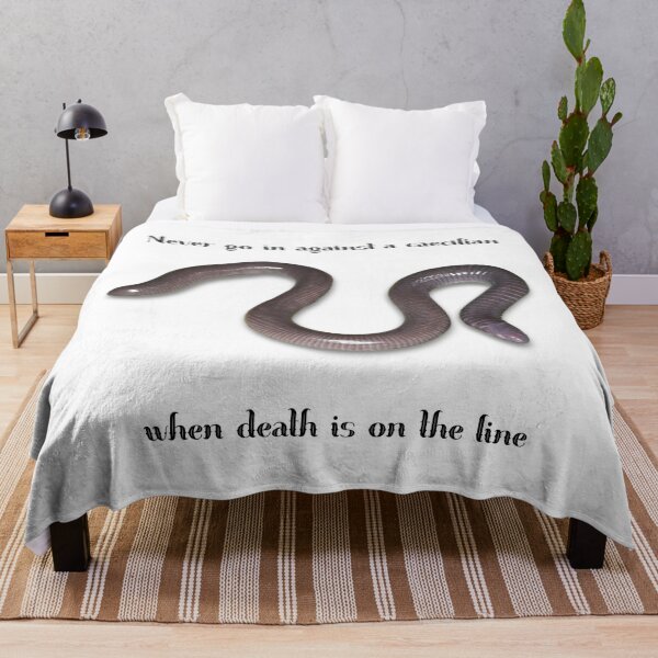 Item preview, Never Go in Against a Caecilian When Death is on the Line designed and sold by MaraeVipond.