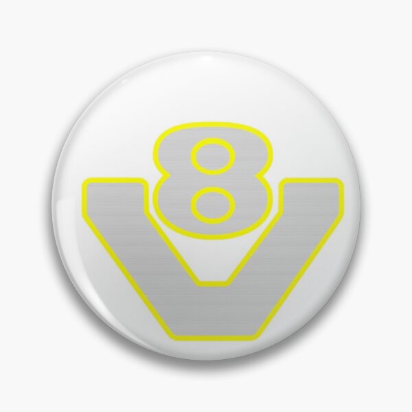 Item preview, V8 Brushed Silver Yellow designed and sold by ScaniaTrucks.