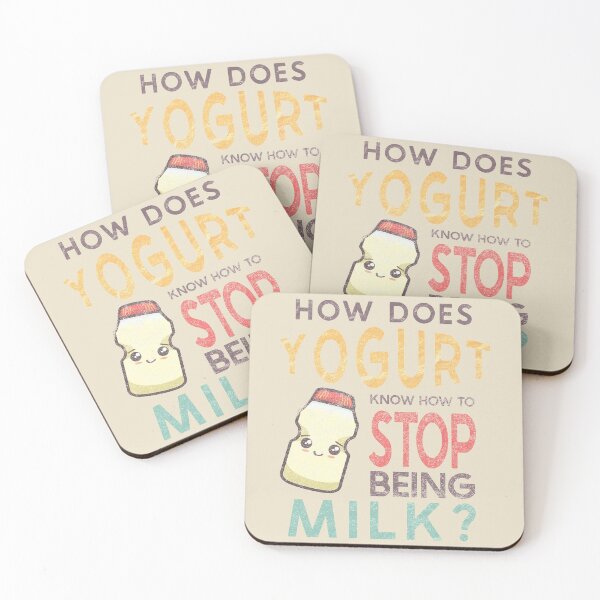 Item preview, How does yogurt know how to stop being milk? designed and sold by mcshirtface.
