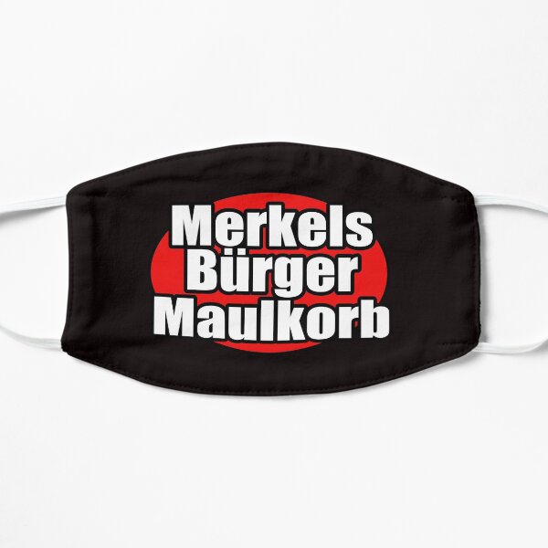 Merkels Bürger Maulkorb -1- Maske