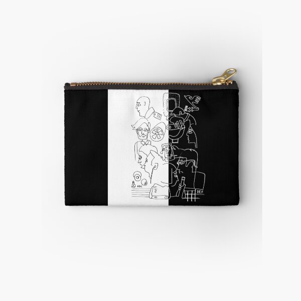 Item preview, Air Travel Split Black White designed and sold by badlydrawnbabe.