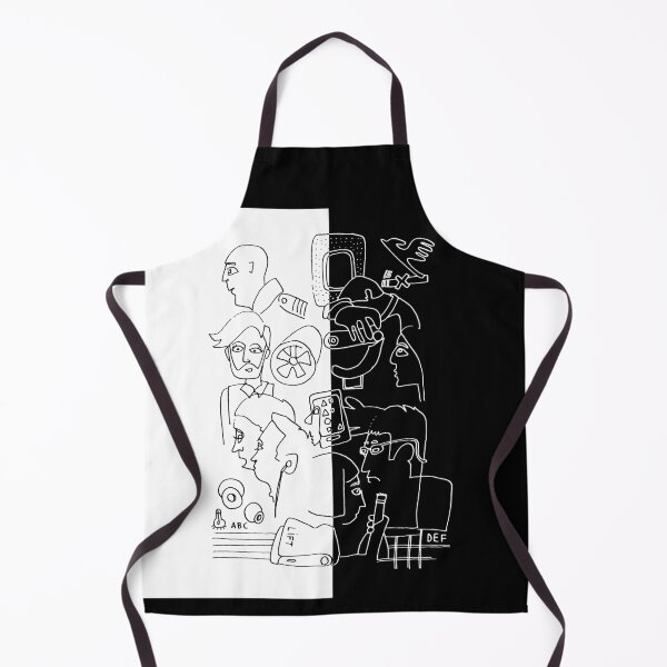 Item preview, Air Travel Split Black White designed and sold by badlydrawnbabe.