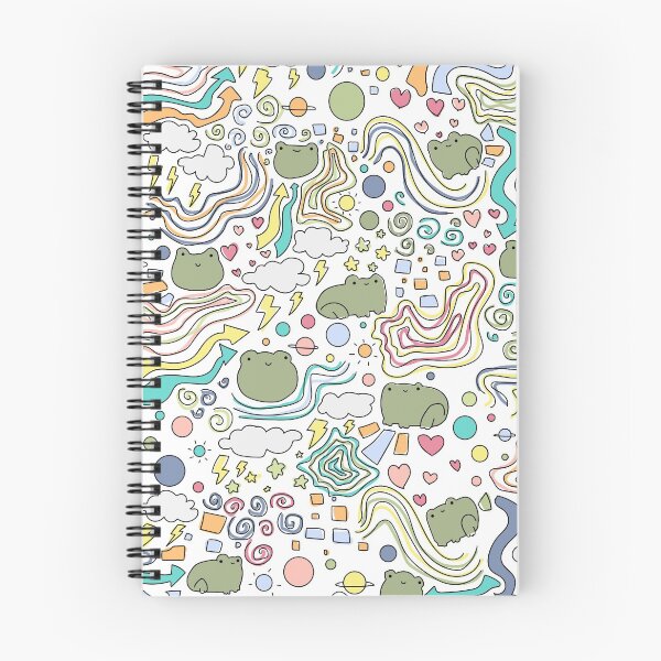 Item preview, Colored Frog Pattern designed and sold by viv-trinh.