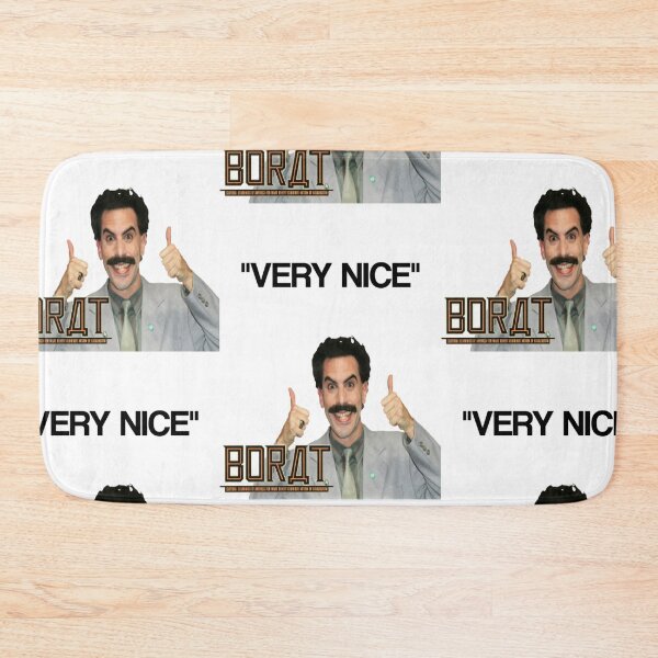 Item preview, Borat (Sacha Baron Cohen) "VERY NICE" designed and sold by RainbowInSky.