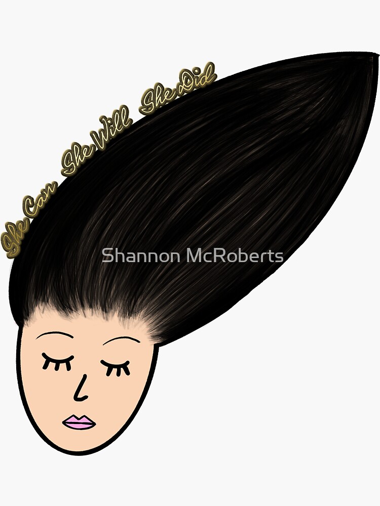 She Can. She Will. She Did. (Skin Tone 3, Black) by shannonsuzanne
