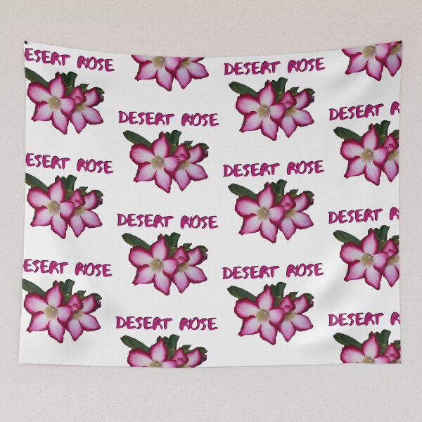 Aperçu de l'œuvre Deser Rose - fleurs roses et blanches créée et vendue par LittleAngy.