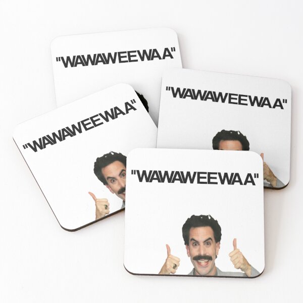 Item preview, Borat (Sacha Baron Cohen) "WAWAWEEWAA" designed and sold by RainbowInSky.