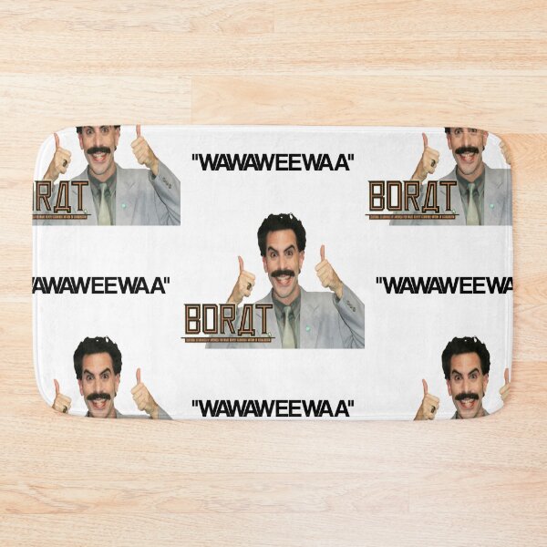 Item preview, Borat (Sacha Baron Cohen) "WAWAWEEWAA" designed and sold by RainbowInSky.