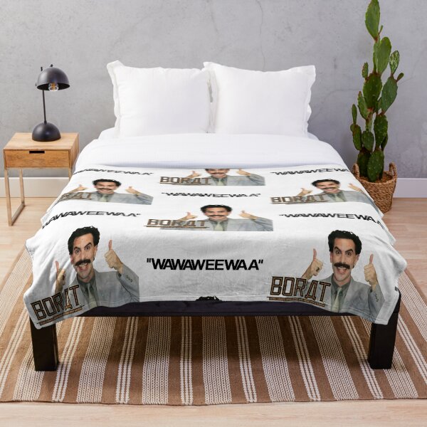 Aperçu de l'œuvre Borat (Sacha Baron Cohen) "WAWAWEEWAA" créée et vendue par RainbowInSky.