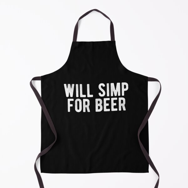 Item preview, Will Simp For Beer Simping Beer Lovers designed and sold by RainbowPandas.