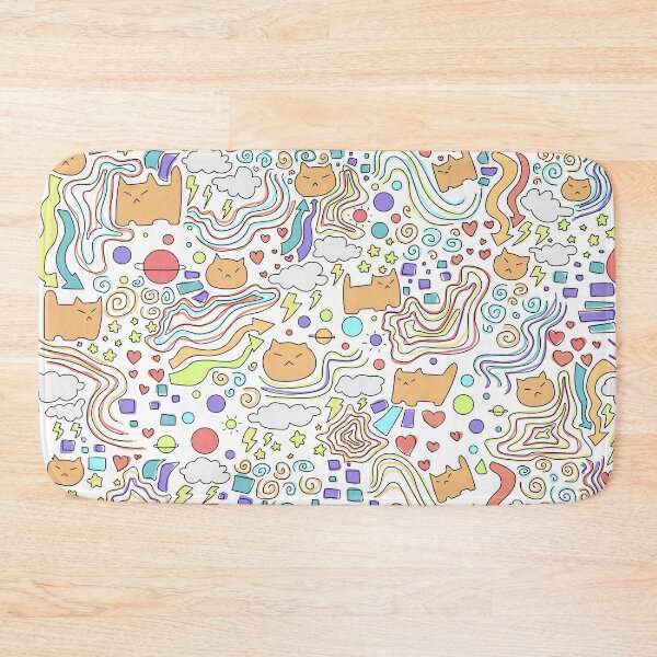 Item preview, Other Colored Cat Pattern designed and sold by viv-trinh.