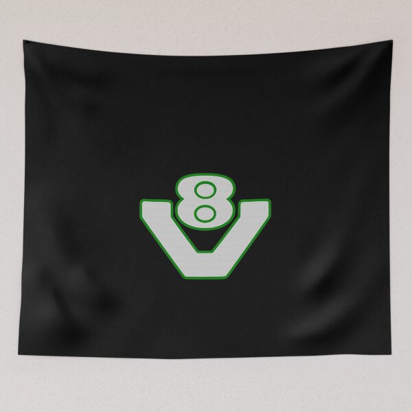 Item preview, V8 Brushed Silver Green designed and sold by ScaniaTrucks.