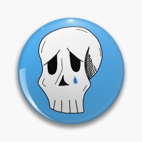 Item preview, Sad Skull designed and sold by pixelatejake.