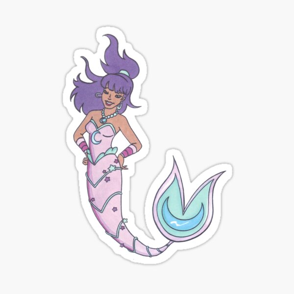 Mermaid Fallon Sticker