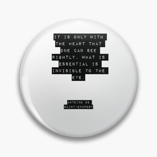 Item preview, Antoine de Saint-Exupery Quote designed and sold by RJ123.