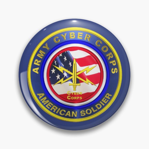 Item preview, U.S. Army Cyber Corps American Soldier designed and sold by SoldierAlways.