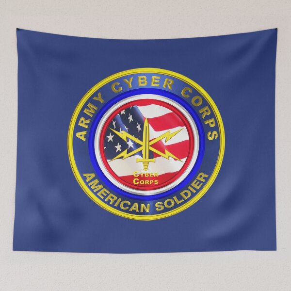 Item preview, U.S. Army Cyber Corps American Soldier designed and sold by SoldierAlways.