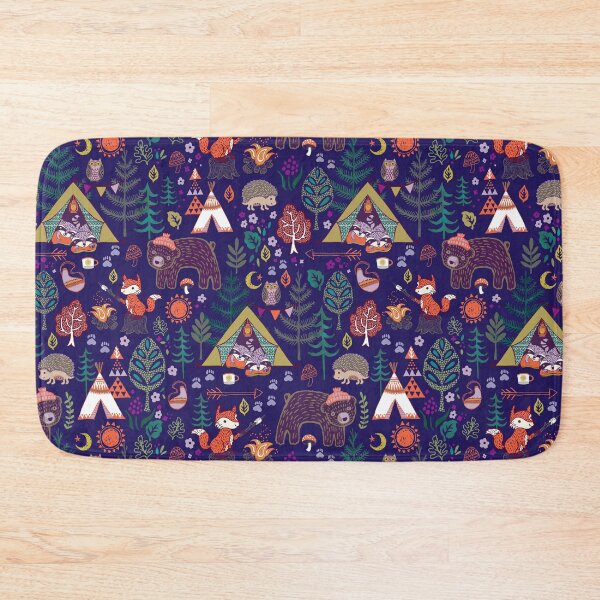 Item preview, Woodland Campout Pattern designed and sold by Janet Broxon.