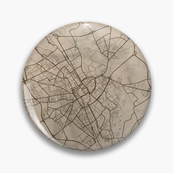 Item preview, Troyes Sepia Map designed and sold by CPTVDesign.