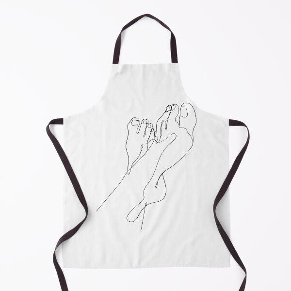 Item preview, Pies en arte de una sola línea designed and sold by FeaturedStore.
