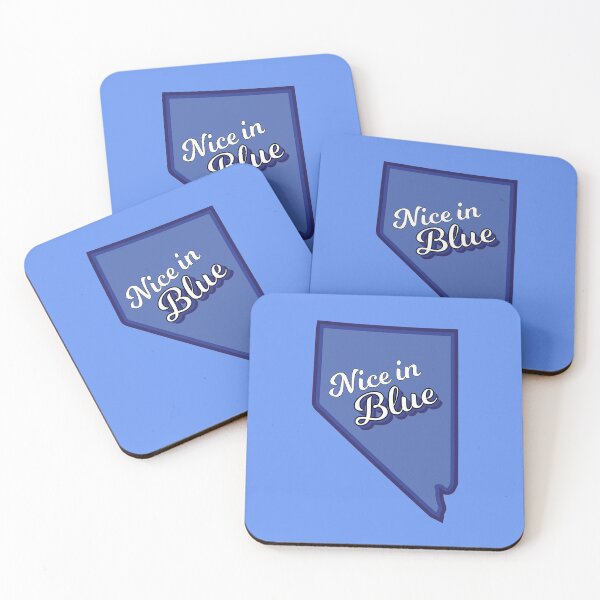 Item preview, Nevada is nice in blue designed and sold by twicetrader.