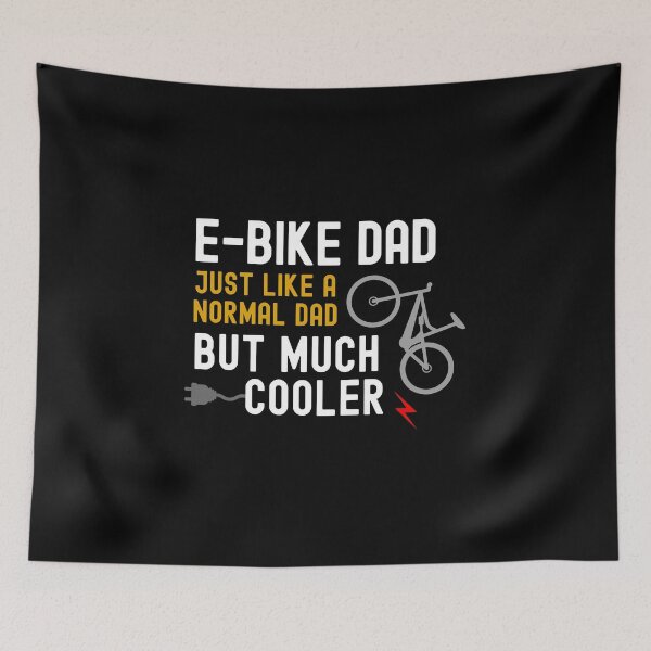 Item preview, Ebike Dad Just Like a Normal Dad but Much Cooler Funny e-Bike designed and sold by OneMTB.