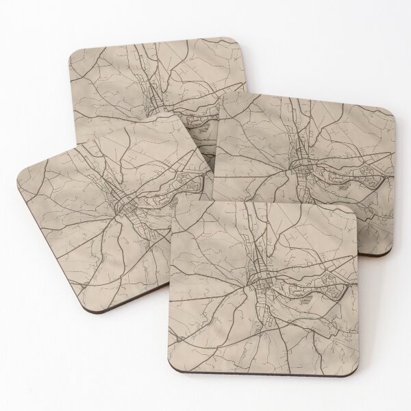Item preview, Lisieux Sepia Map designed and sold by CPTVDesign.