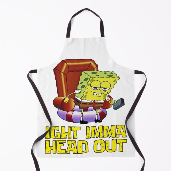Aperçu de l'œuvre Spongebob Ight Imma Head Out - Spongebob Meme créée et vendue par Omegae.