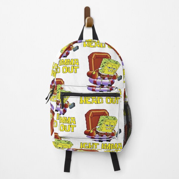 Item preview, Spongebob Ight Imma Head Out - Spongebob Meme designed and sold by Omegae.