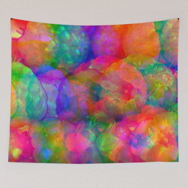 Item preview, Trippy Raspberries Kaleidoscope designed and sold by StayCuztom.
