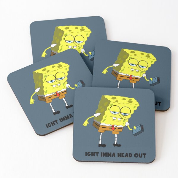 Item preview, Spongebob Ight Imma Head Out designed and sold by Omegae.