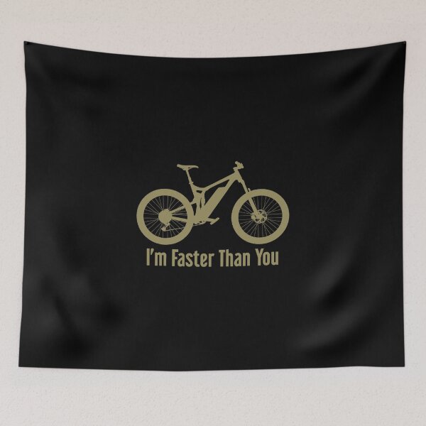 Item preview, Ebike I'm Faster Than You Funny eBike designed and sold by OneMTB.