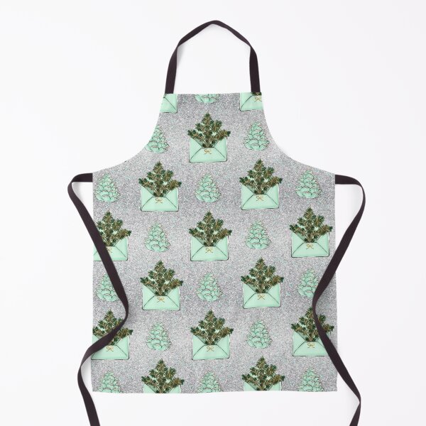Item preview, Mint + Silver Xmas Patterns designed and sold by adortopia.