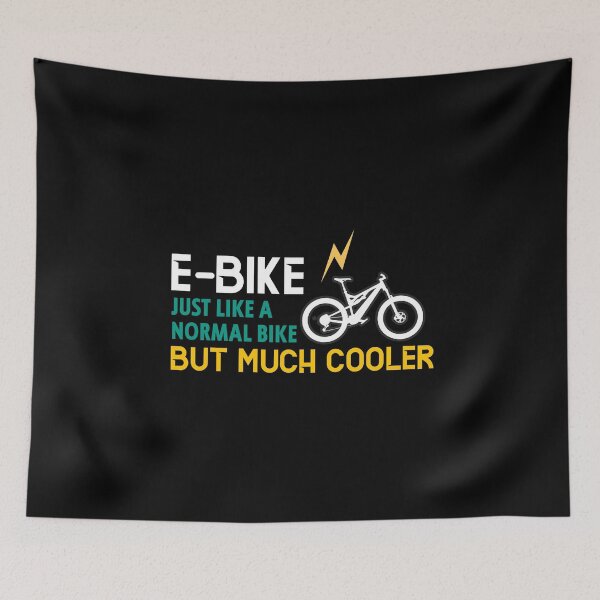 Item preview, Ebike Just Like a Normal Bike but Much Cooler Funny e-Bike designed and sold by OneMTB.