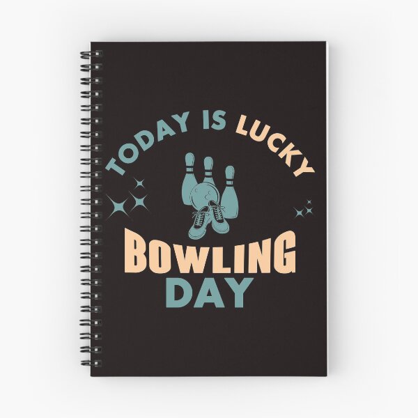 Item preview, Today Is Lucky Bowling Day - Cooling Bowling Equipments and Text Graphics Gift Ideas designed and sold by leo121687.