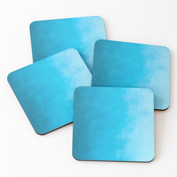 Item preview, Vibrant blue painted gradient with texture designed and sold by Owen Family Homeschool.