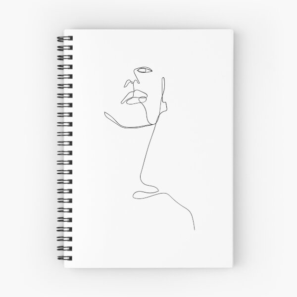 Artikelvorschau, One Line Art Gesicht entworfen und verkauft von FeaturedStore.