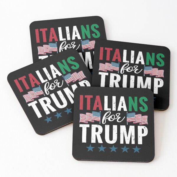 Item preview, Retro Vintage Italians For Trump designed and sold by jcorres.