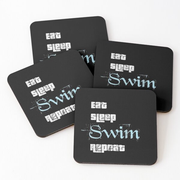 Item preview, Eat Sleep Swim Repeat designed and sold by Beefytee.