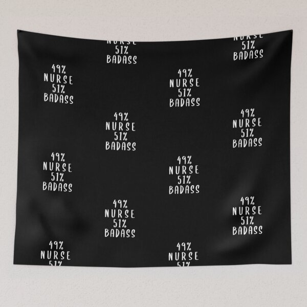 Item preview, 49% Nurse 51% Badass designed and sold by livegood.
