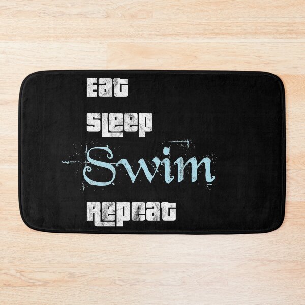 Item preview, Eat Sleep Swim Repeat designed and sold by Beefytee.