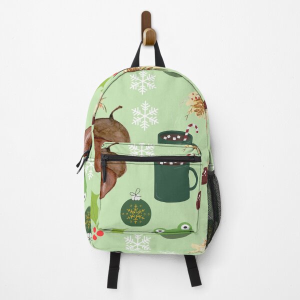 Item preview, Frogcore Green Christmas Pattern designed and sold by EverythingCore.